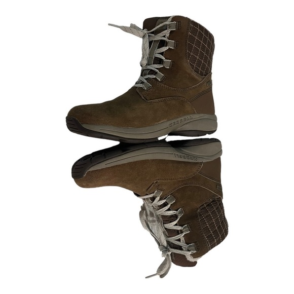 Merrell Jovilee Artica Waterproof Boots Brown Womens Size 5.5 - Picture 4 of 9